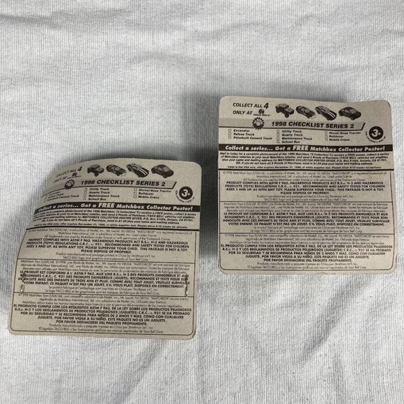 1998 MATCHBOX TACO BELL HUMVEE - VINTAGE MADNESS - Hotwheel Toy Car - Picture 6 of 6